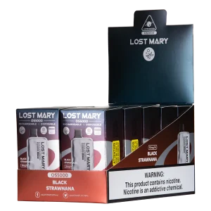 Black Strawnana Lost Mary OS5000 Luster