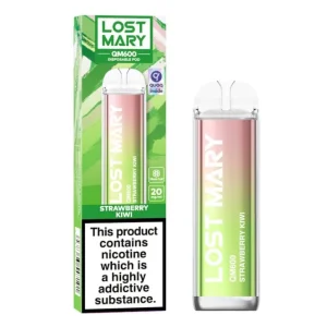 Lost Mary QM600 Strawberry Kiwi Disposable Vape