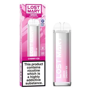 Lost Mary QM600 Cherry Ice Disposable Vape