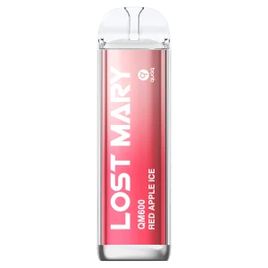 Lost Mary QM600 Red Apple Ice Disposable Vape